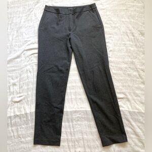 Talbots Gray Pants, Classic, Office, Business, Stretch, Zipper Pockets, 6